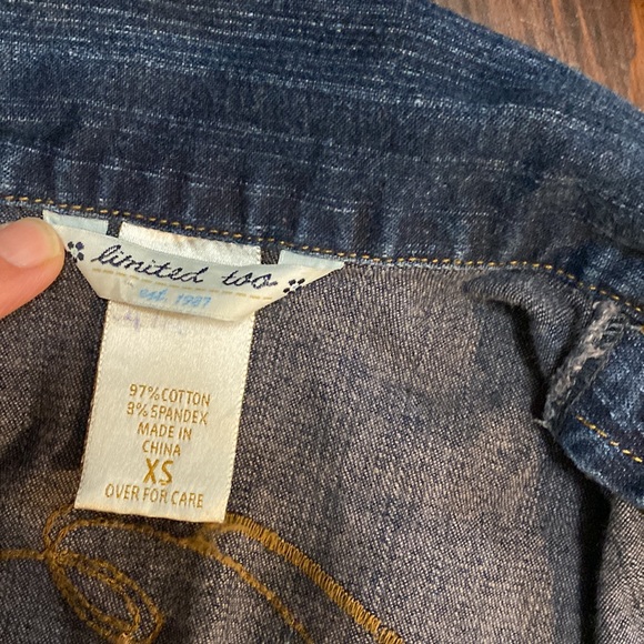 Limited too jean jacket - Picture 4 of 6